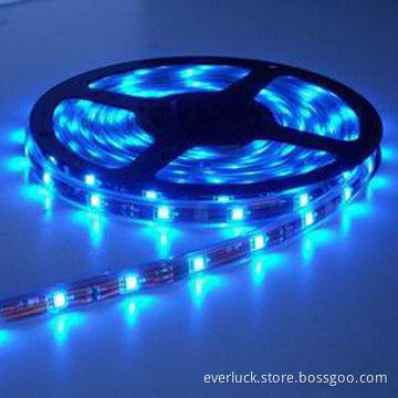 SMD 3528 Blue LED Strip Lights, RoHS Directive-compliant, Non-waterproof